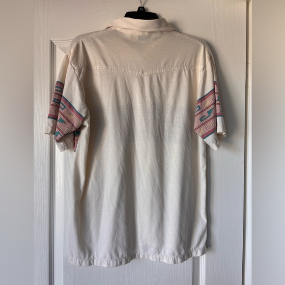 Prairie Fire men’s polo shirt Size Large western cowboy - Picture 2 of 5